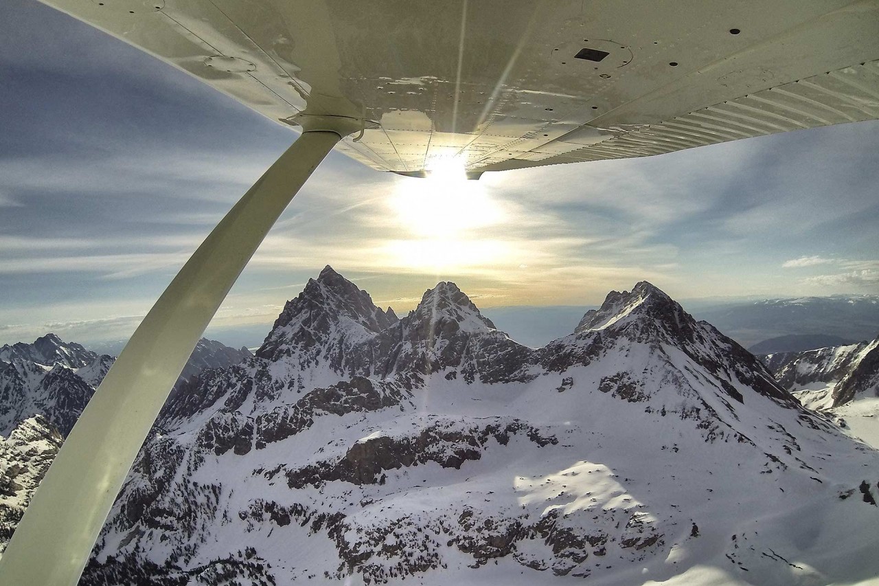 Jackson Hole Aerial Tours by Paraglider, Glider or Plane.