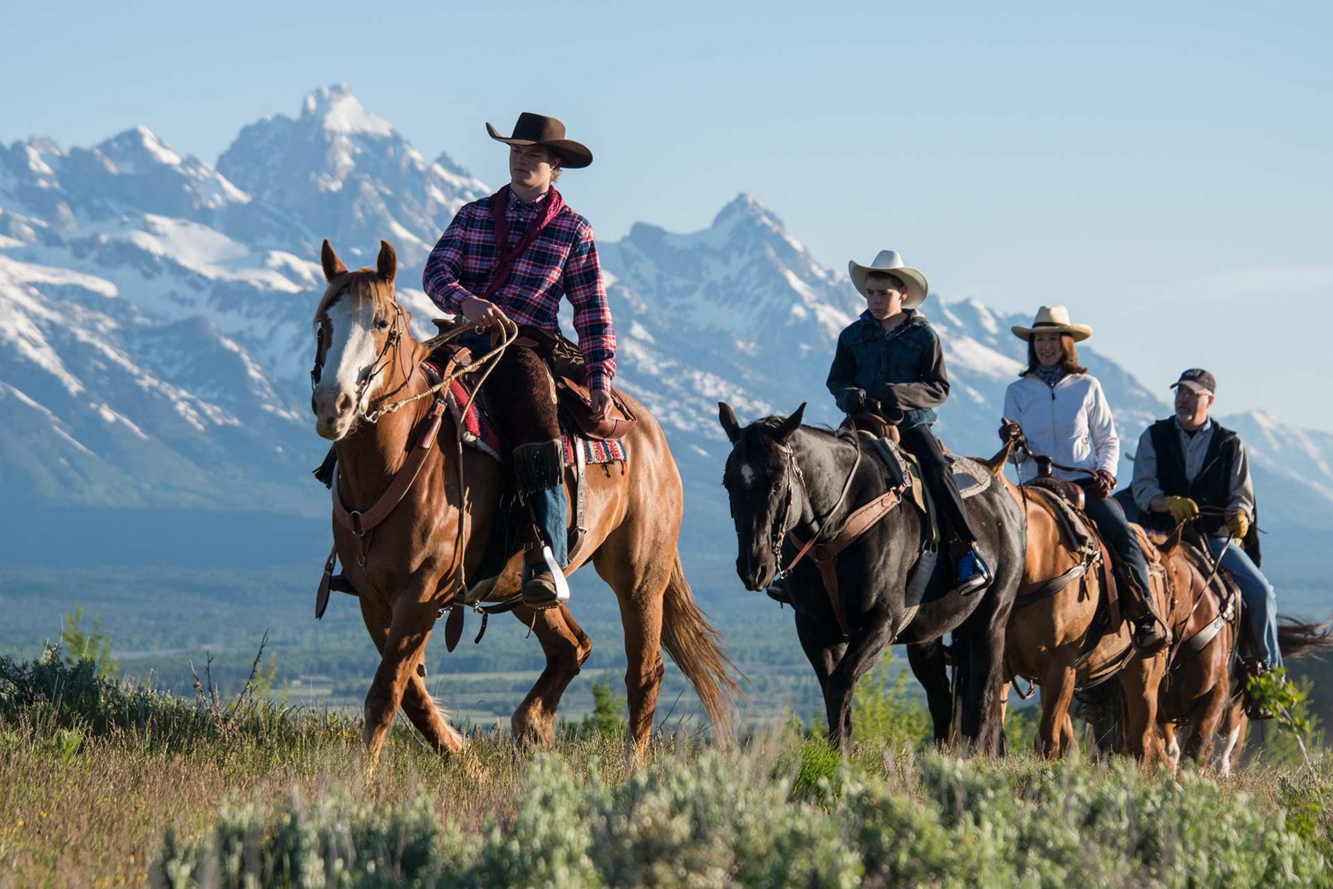 Spring Creek Ranch Horseback Riding Jackson Hole Traveler